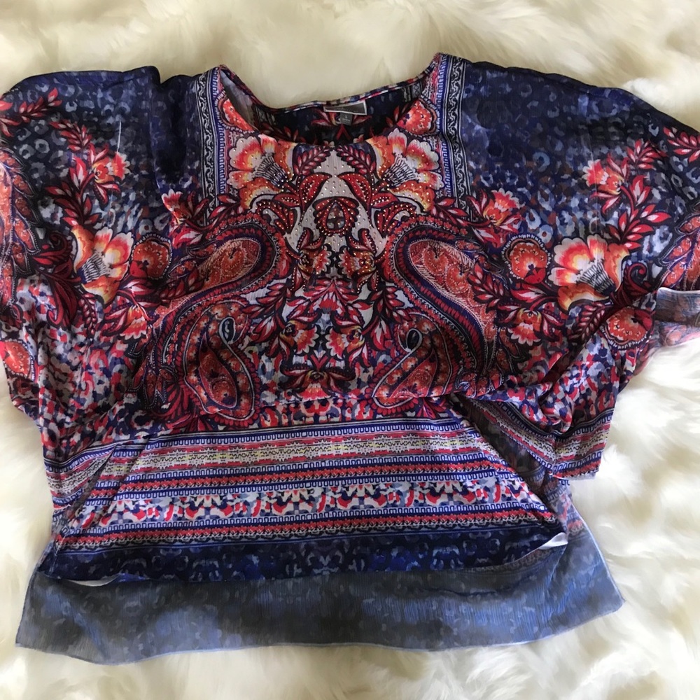 JM Collection Blouse #5 - Picture 2 of 5